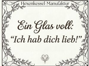 Ein Glas voll: Ich hab dich lieb! (G04)